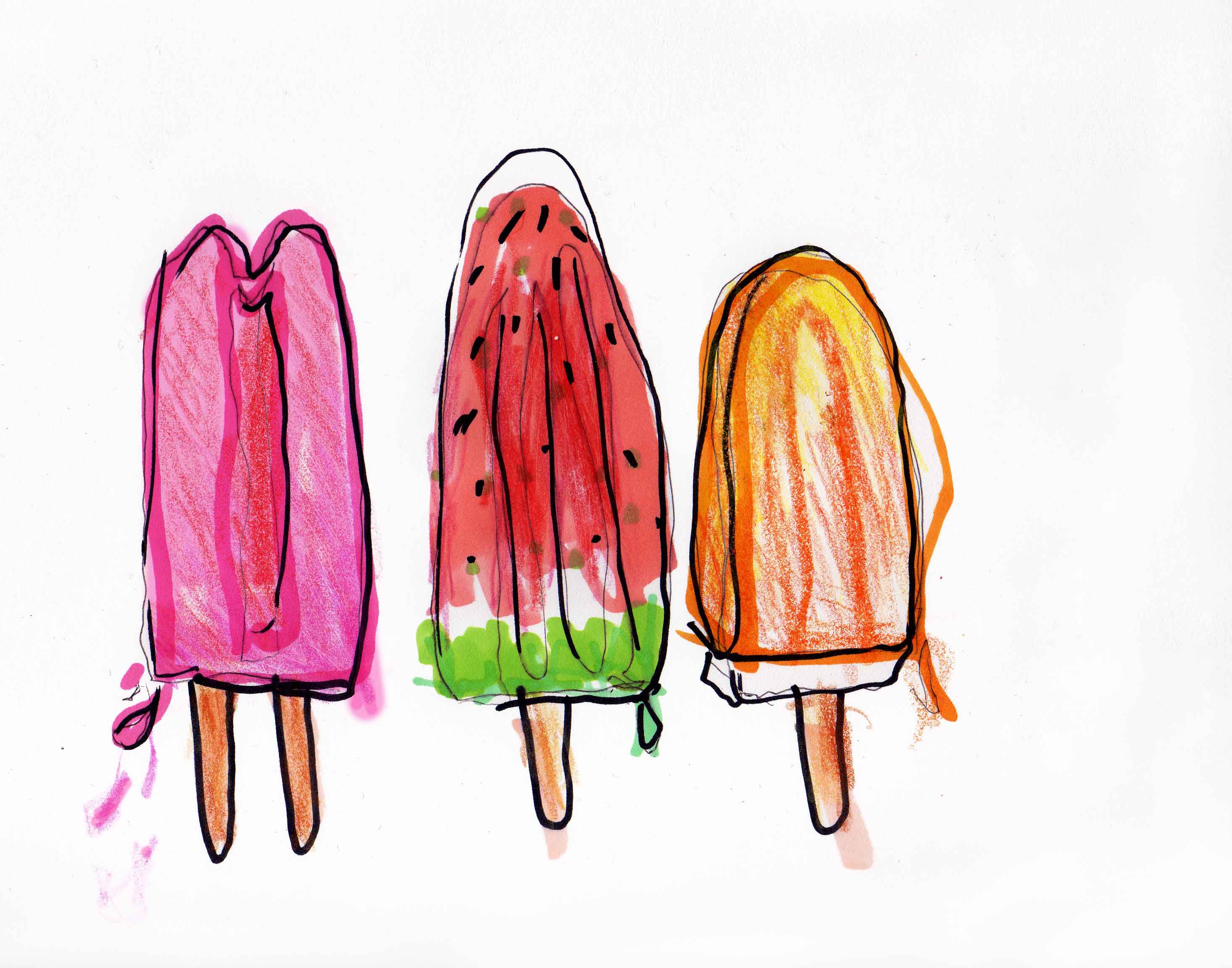 2932x2303 Too Hot, Need Popsicles Ok Draw