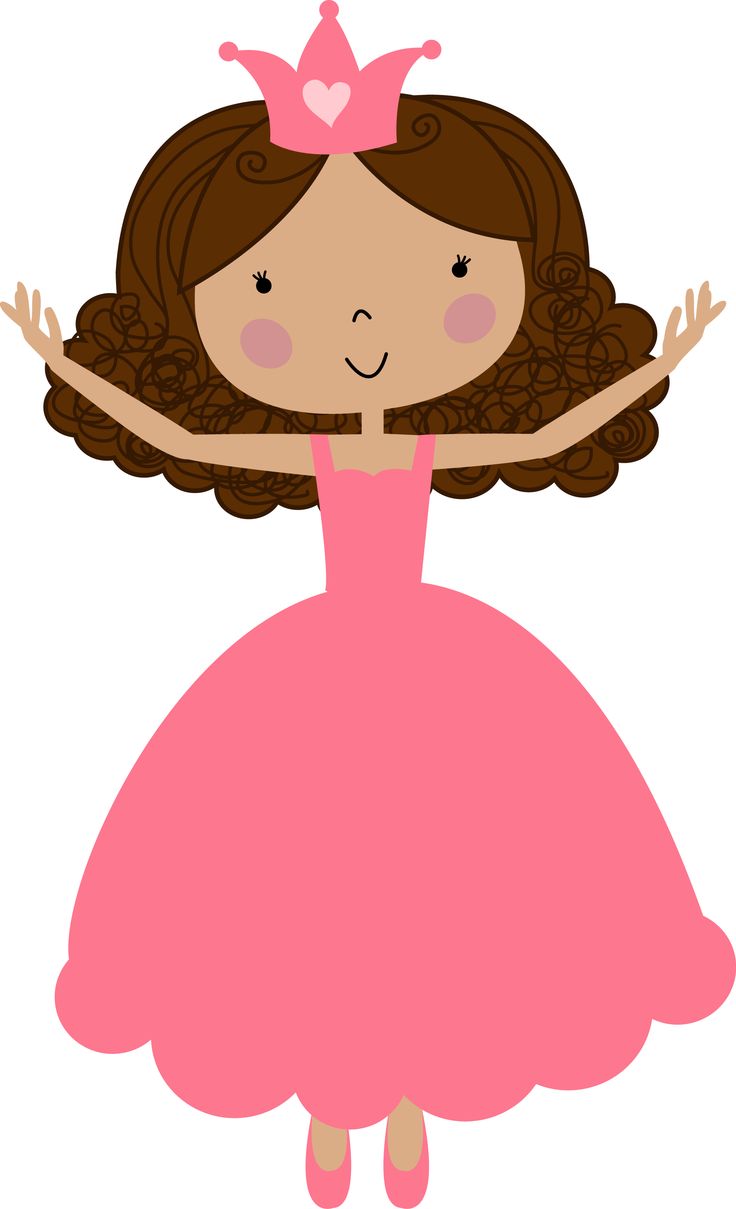 736x1209 Princess Clipart Collection