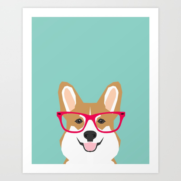 700x700 Teagan Glasses Corgi Cute Puppy Welsh Corgi Gifts For Dog Lovers