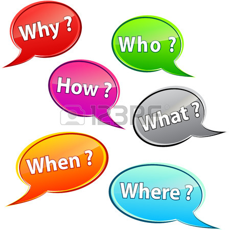 450x450 Illustration Of Questions Bubbles On White Background Royalty Free