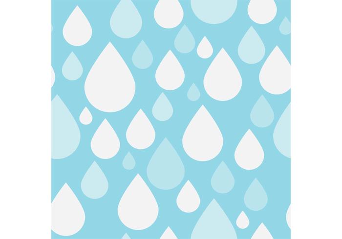 700x490 Vector Of Simple Rain Drops
