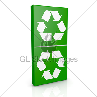 325x325 Aluminum Can With Recycling Symbol Gl Stock Images