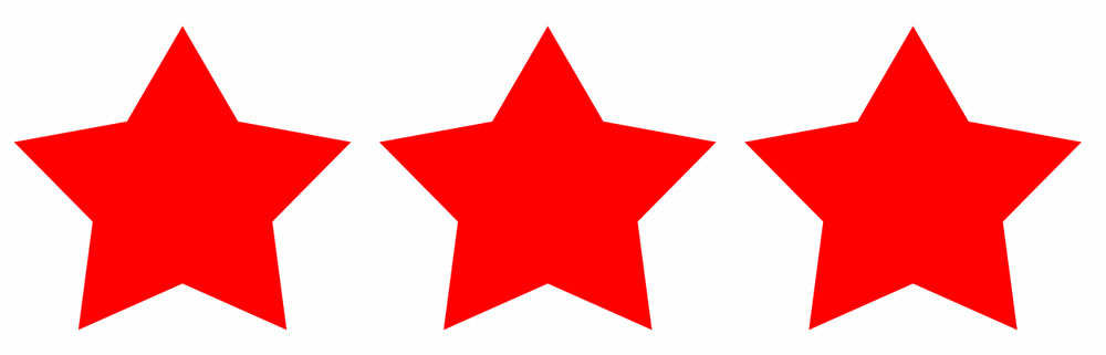 1000x321 Red Star Clipart Cliparts