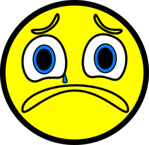 300x291 Sad Face Clip Art