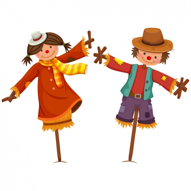 626x626 Scarecrows Design Vector Premium Download
