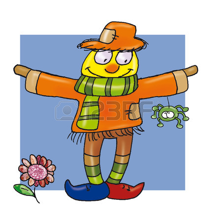 439x450 3,593 Scarecrow Stock Vector Illustration And Royalty Free