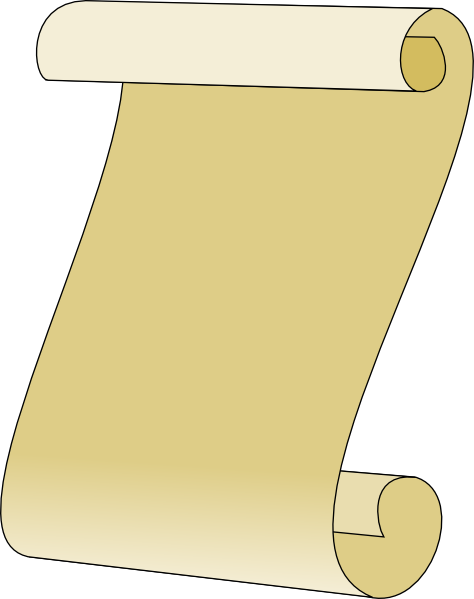 474x599 Free Scrolls Clipart Image