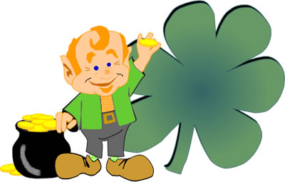 400x255 Pictures Of Shamrocks And Leprechauns