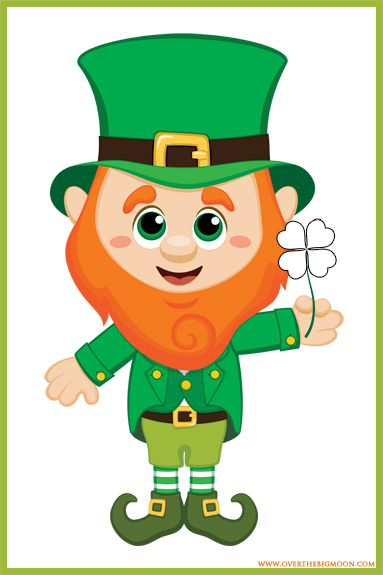 383x575 Pin The Shamrock On The Leprechaun