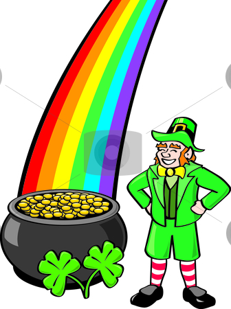 Pictures Of Shamrocks And Leprechauns Free Download On Clipartmag