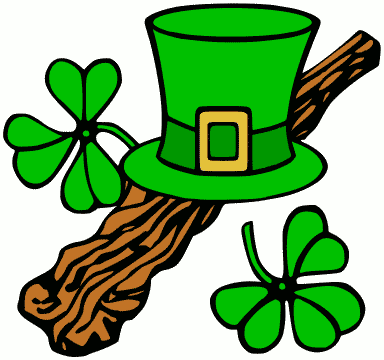 384x360 Shamrocks Leprechauns Clipart
