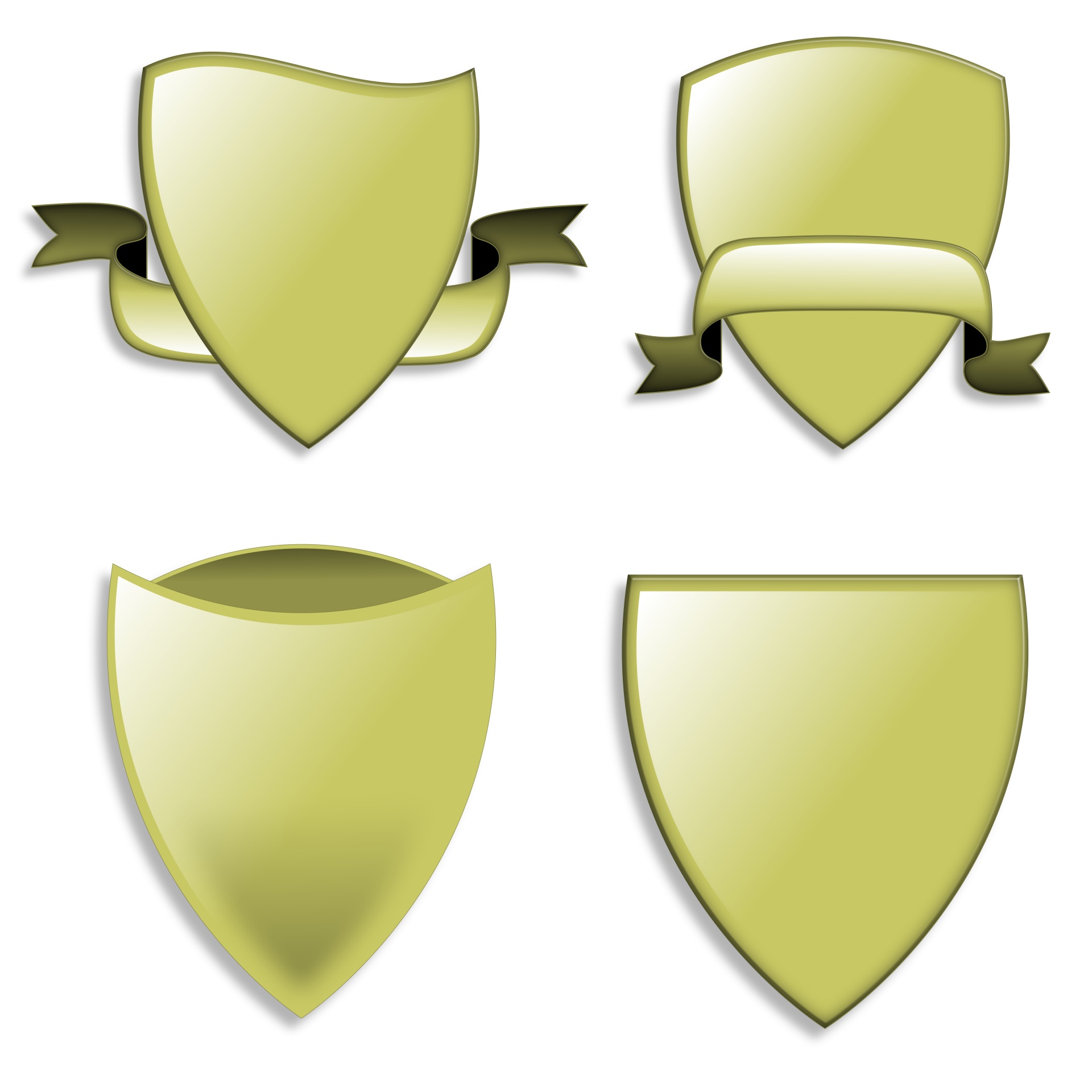 1920x1920 Green Shields Free Stock Photo