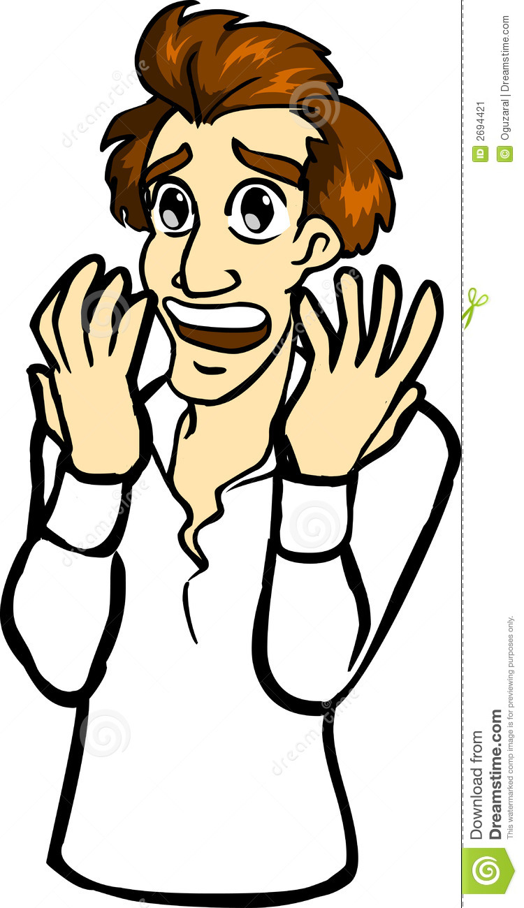 750x1300 Shocking Clipart Shocked Man