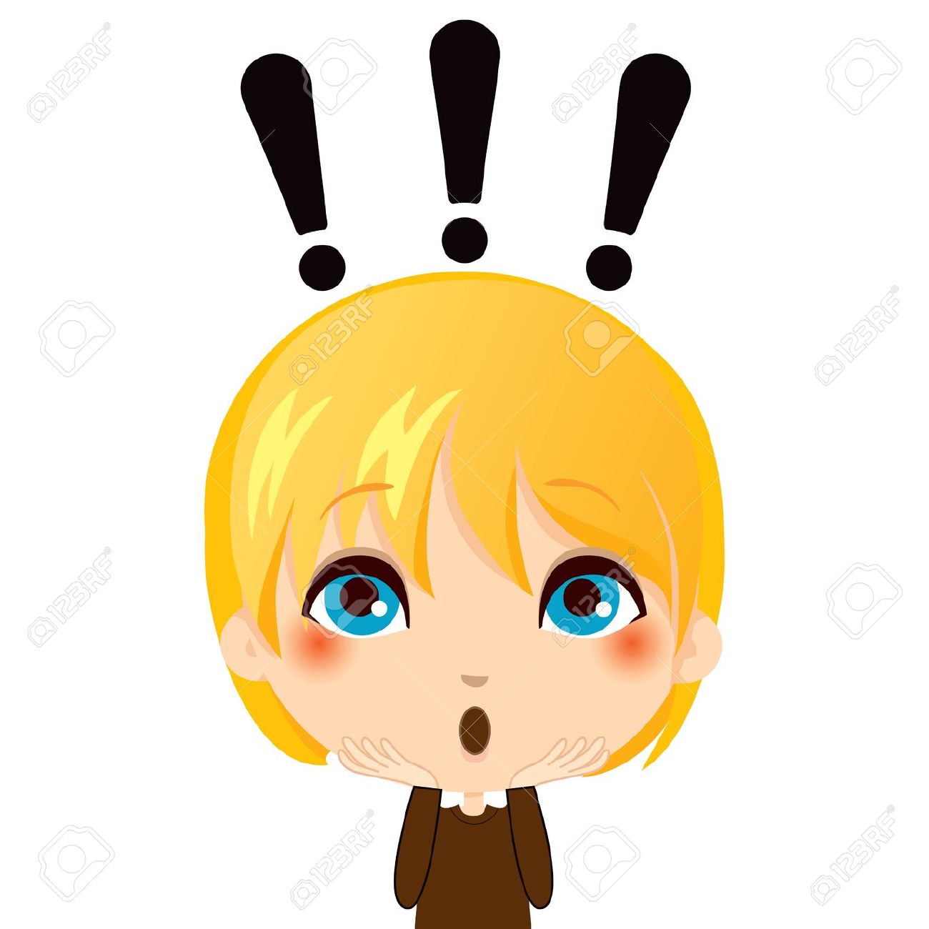 1300x1300 Shocking Clipart Surprised Face