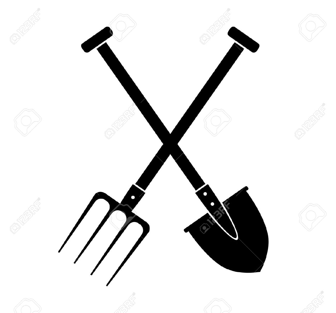 1300x1212 Shovels Clipart