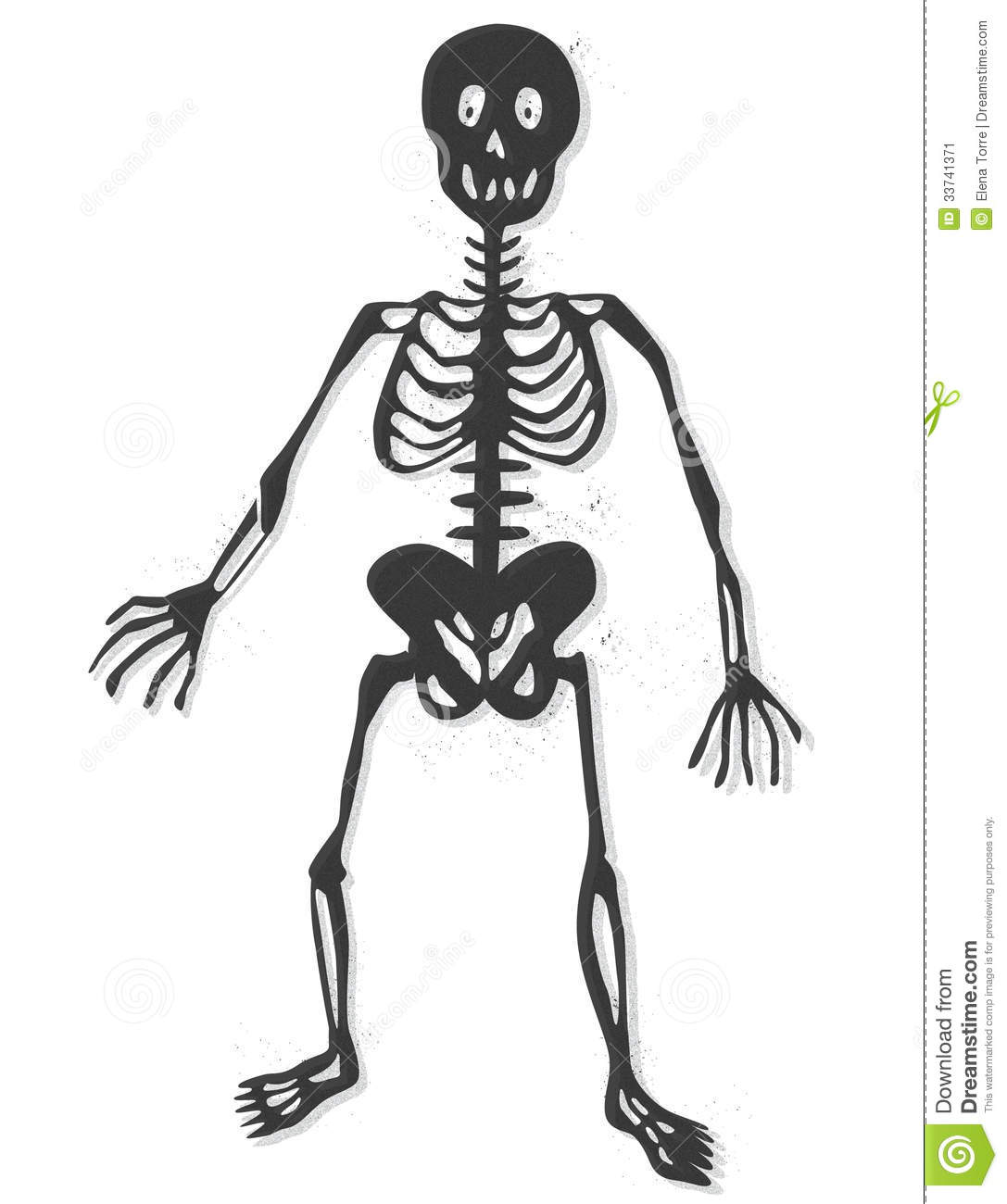 1087x1300 Simple Skeleton Clipart
