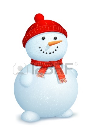 300x450 Illustration Of Snowman With Santa Claus And Gift Box In Christmas