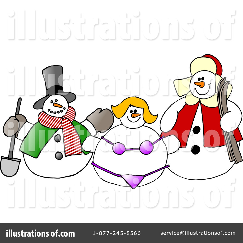 1024x1024 Snowman Clipart