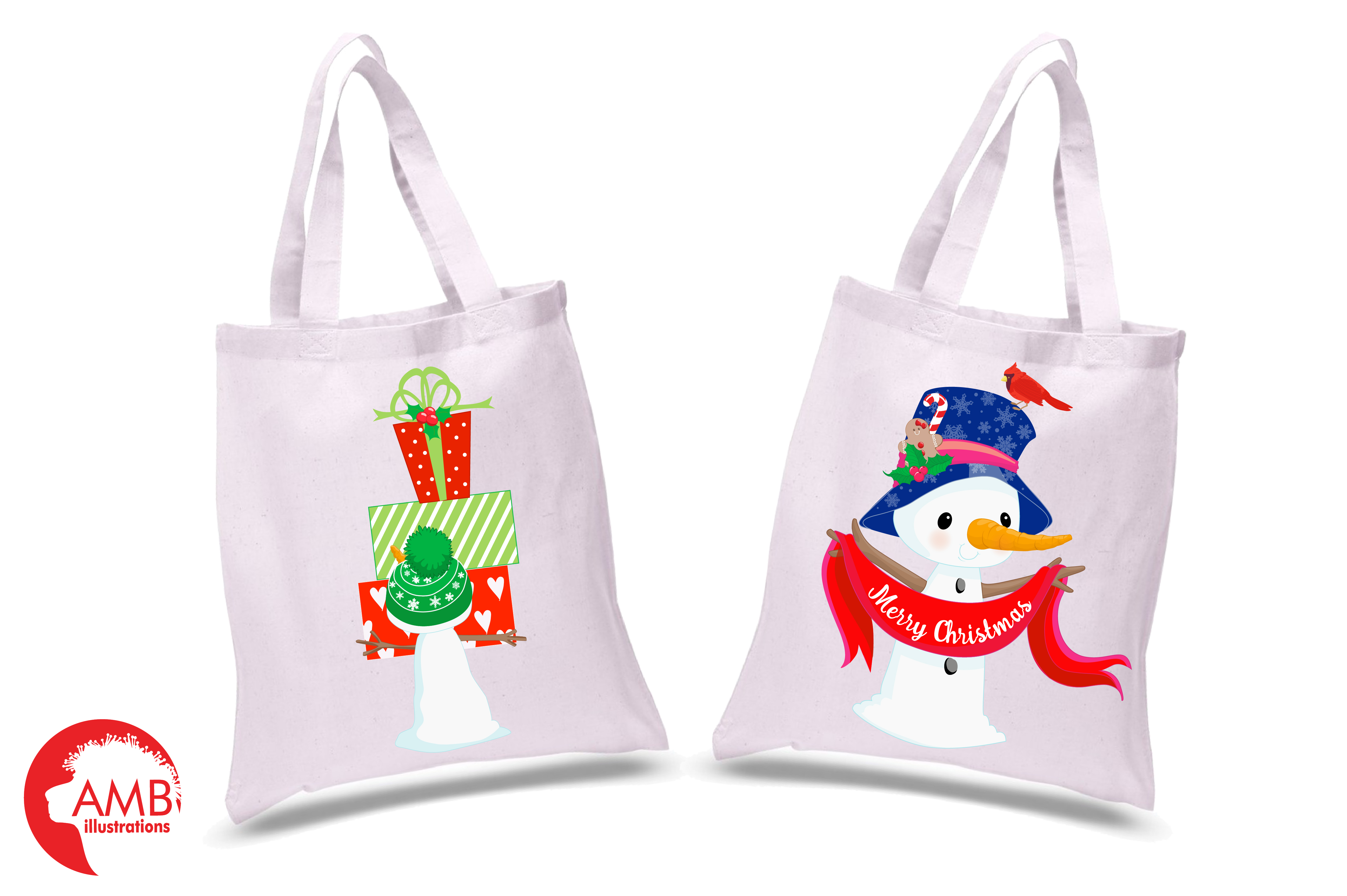 4833x3217 Snowman Clipart, Christmas Clipart, Fro Design Bundles