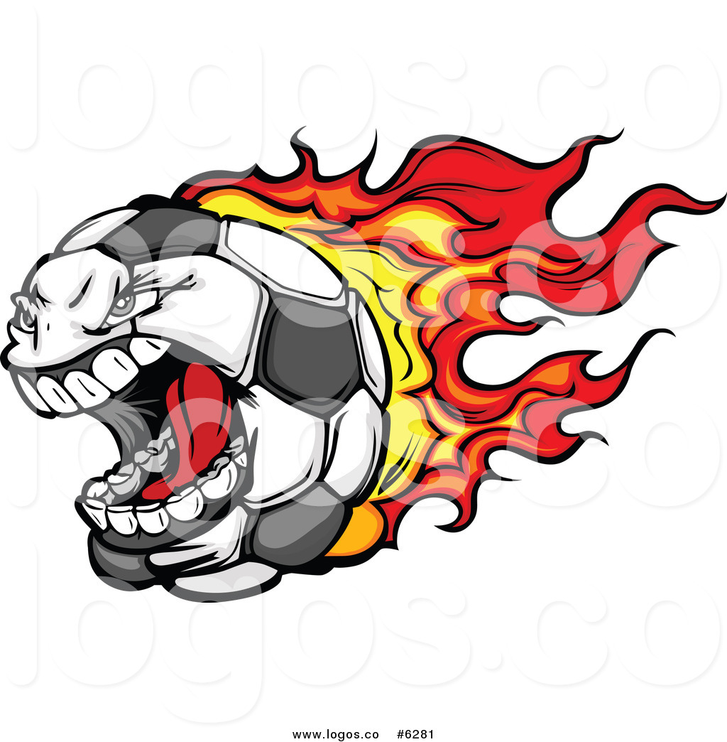 1024x1044 Royalty Free Stock Logo Designs Of Fiery Soccer Balls
