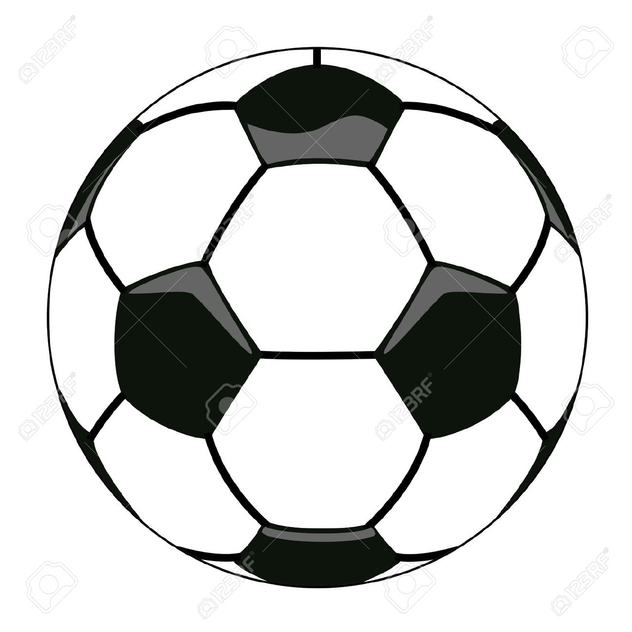1300x1300 Soccer Ball Clip Art