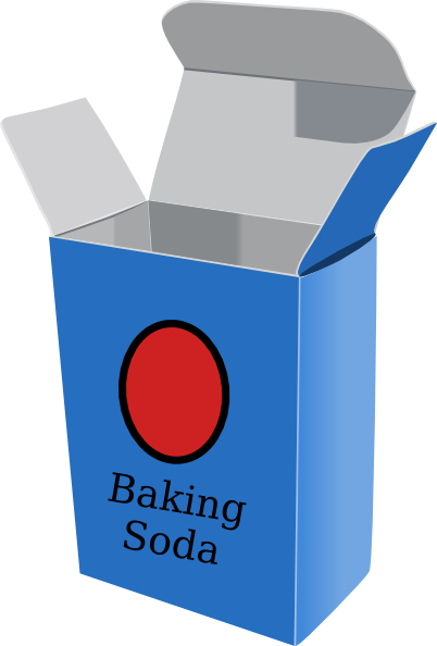 402x594 Baking Soda Box Clip Art