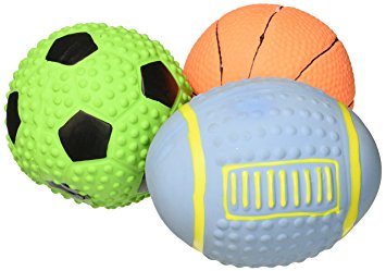 355x249 Pet Supplies Gnawsome Latex Sports Balls For Dogs, Set Of 3