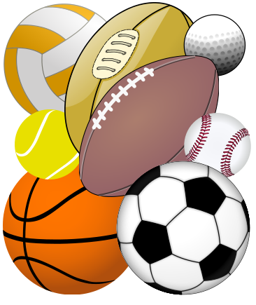 366x435 Sports Balls Clipart