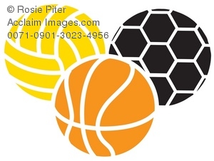 300x226 Sports Balls. Clip Art Image Clipart Panda