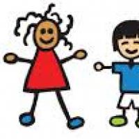 200x200 Kids Working Together Clipart