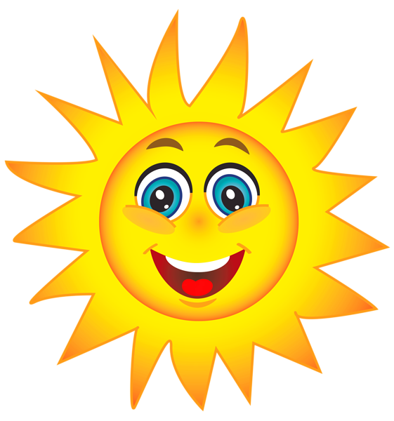561x600 Happy Sun Clipart Free Images 2