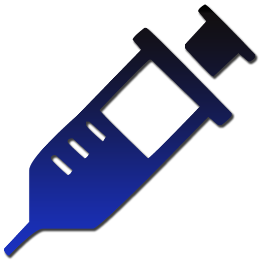 512x512 Medical Syringe Symbol Clipart Image