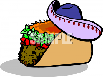 350x262 Tacos Clipart Sombrero