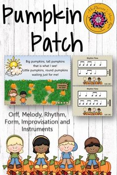 236x354 Autumn's Here Orff, Instruments, Composition, Melody, Rhythm