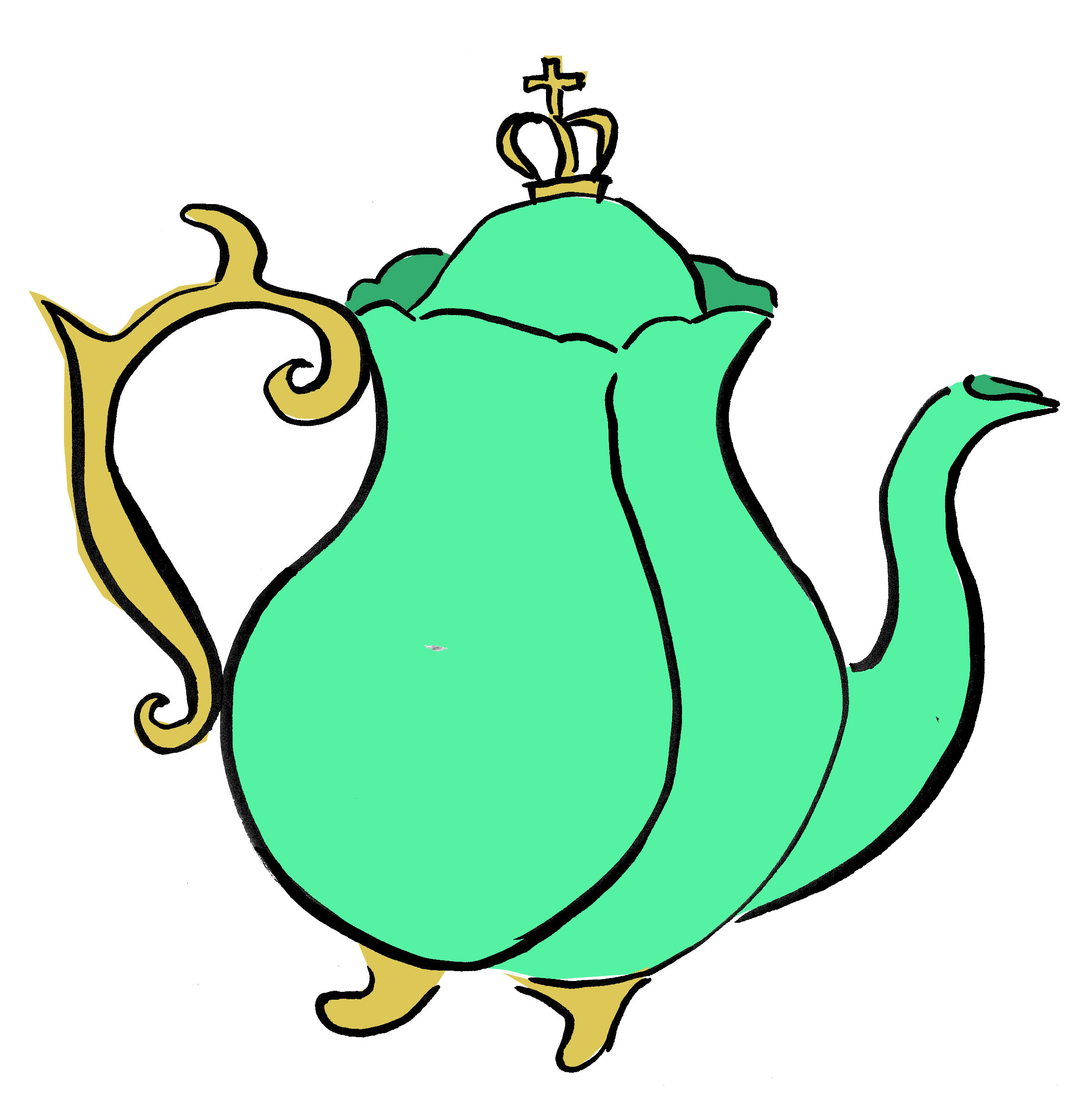 2212x2272 Teapot Clipart Afternoon