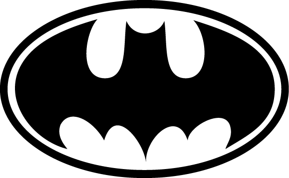 579x358 Printable Batman Logo Clipart 2