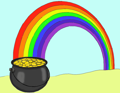 500x388 Rainbow Clipart Draw