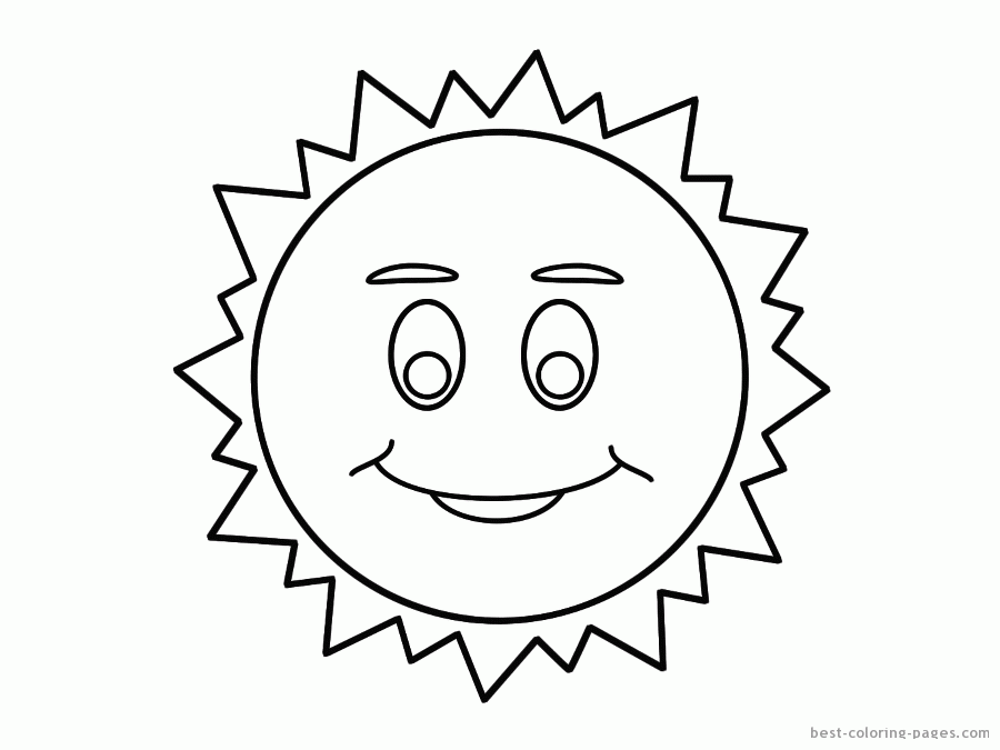 900x675 Sun Template For Kids Many Interesting Cliparts