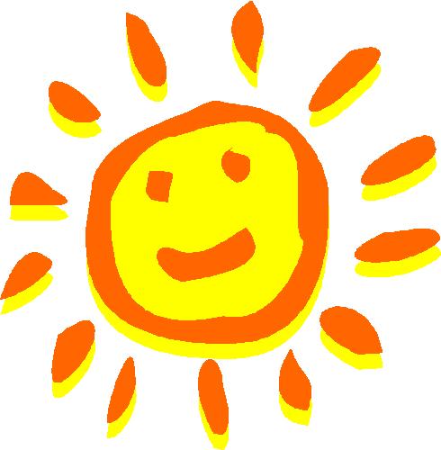 490x500 The Sun Drawing