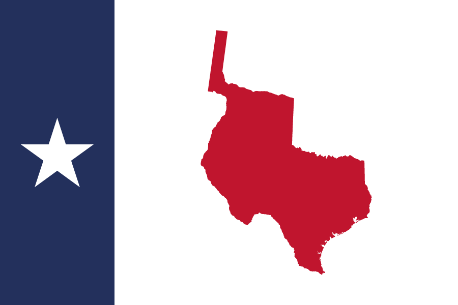 900x600 Republic Of Texas Flag By Sevgart
