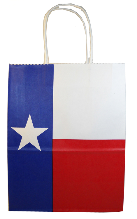 470x750 Texas Flag Gift Bag Texas Flag Bag Texas Gifts