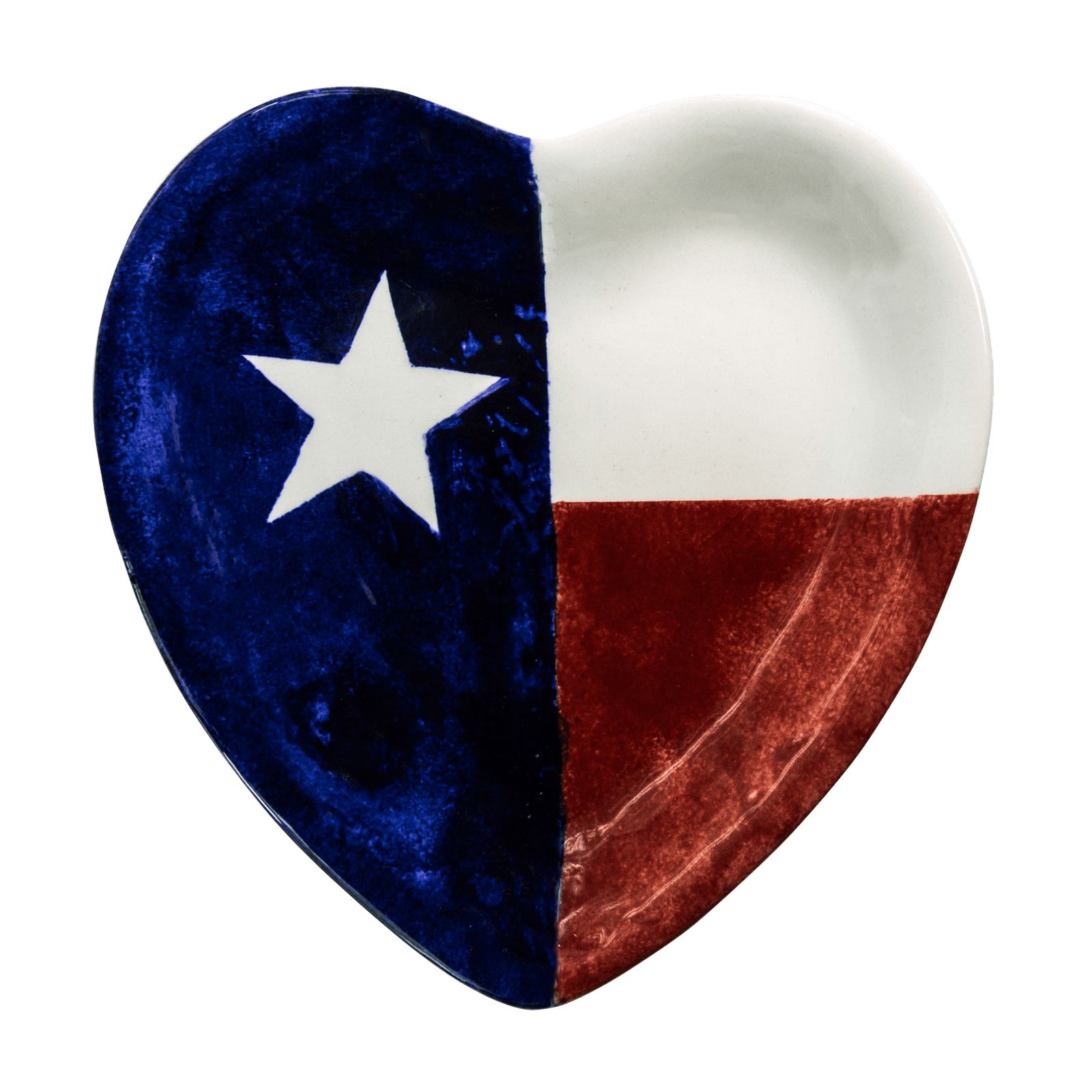 1600x1600 Texas Flag Heart Platter Texas Capitol Gift Shop
