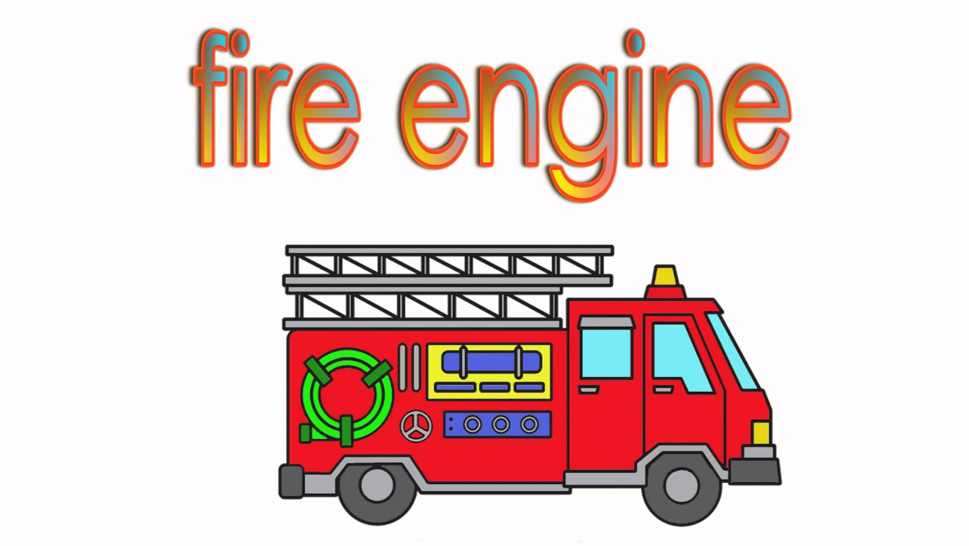 1916x1080 Vehicles Talking Flashcards