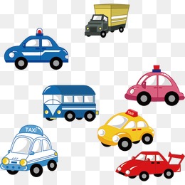 260x260 Cartoon Transportation Vehicle Design Vector Material,, Truck