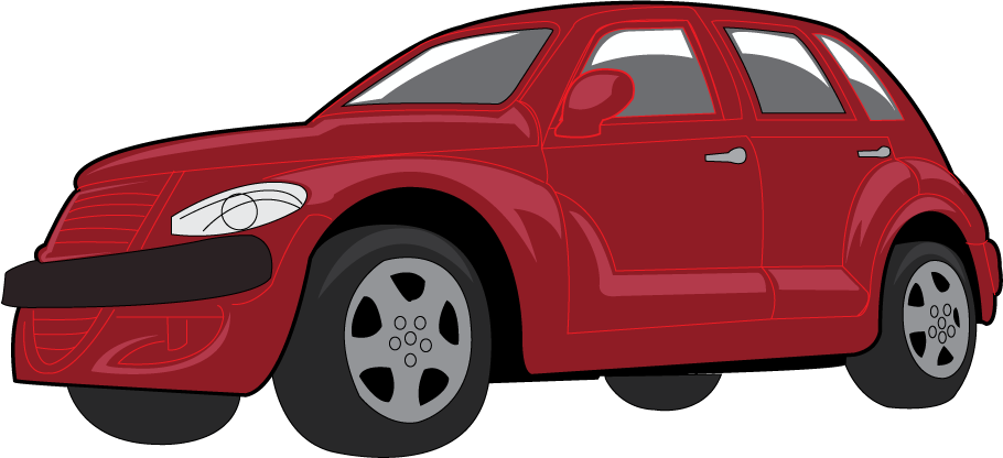 910x416 Clipartfort Vehicles Amp Transportation Four Wheels Red Pt Cruiser