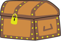 250x170 Pirates Treasure Chest Graphic