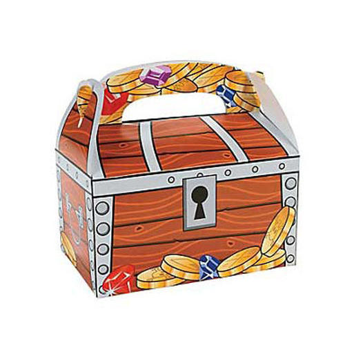 500x500 Treasure Chest Treat Favor Boxes