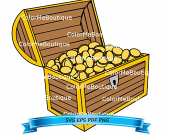 340x270 Treasure Chest Svg Etsy