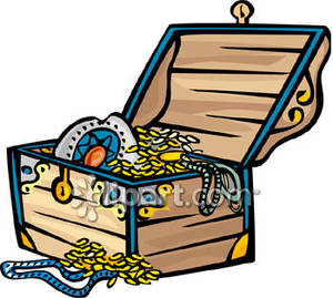 300x269 Chest With Gold Coins Inside