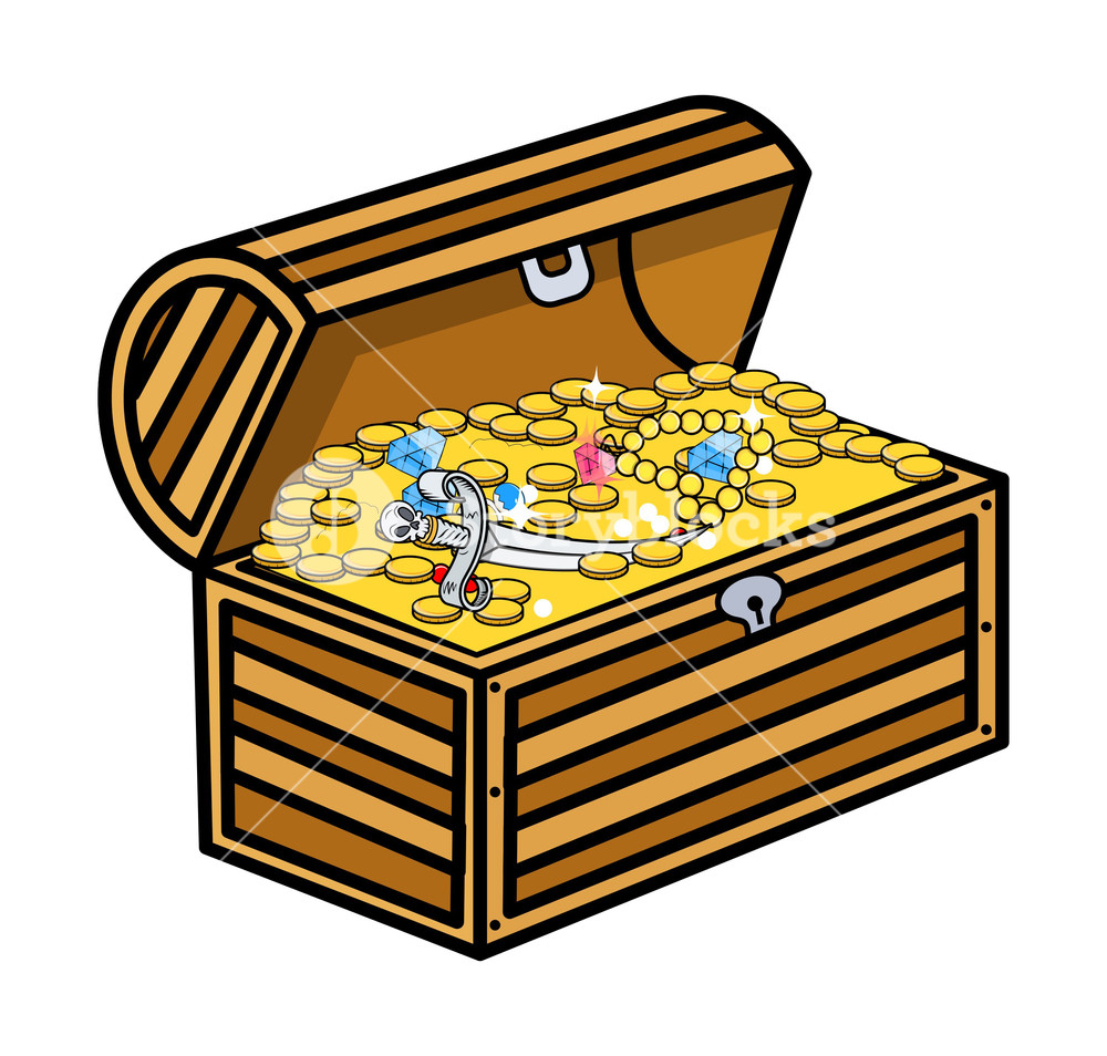 1000x954 Empty Treasure Box